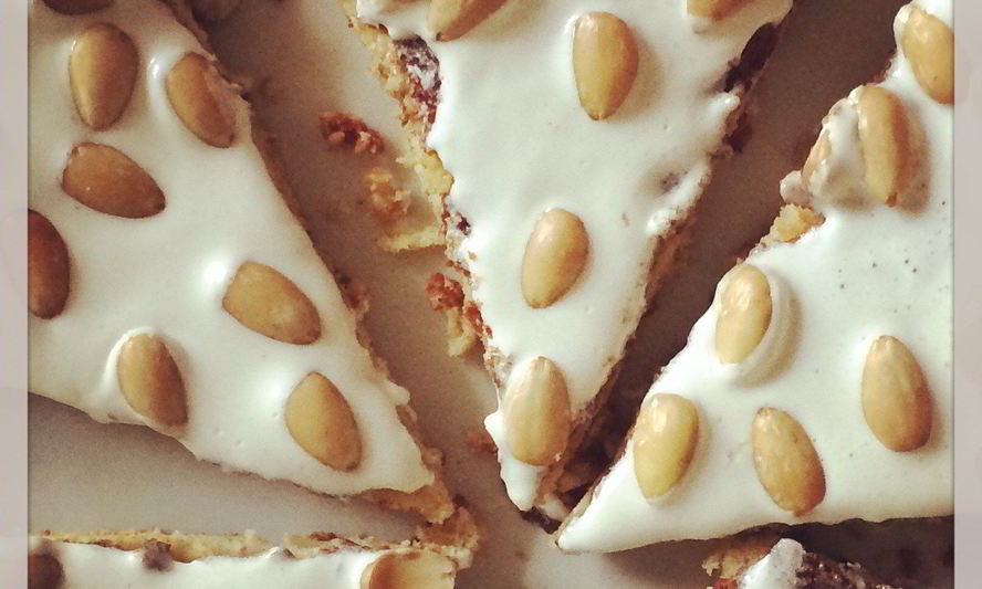 Рецепт миндального торта