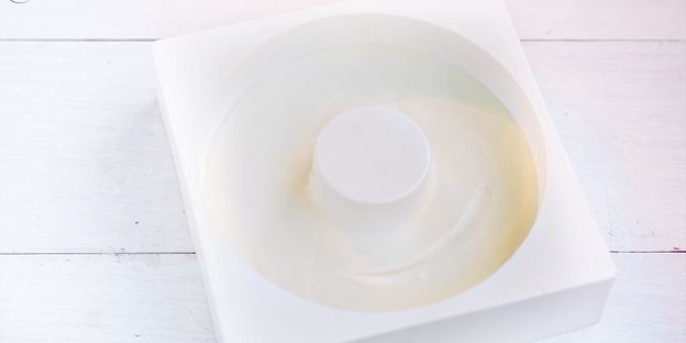 муссовый торт клубника-ваниль-базилик