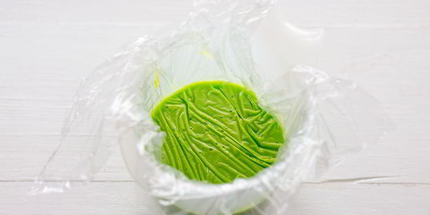 муссовый торт клубника-ваниль-базилик