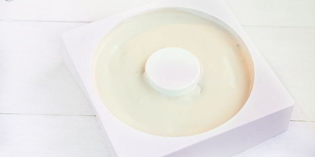 муссовый торт клубника-ваниль-базилик