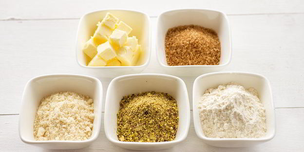 муссовый торт клубника-ваниль-базилик