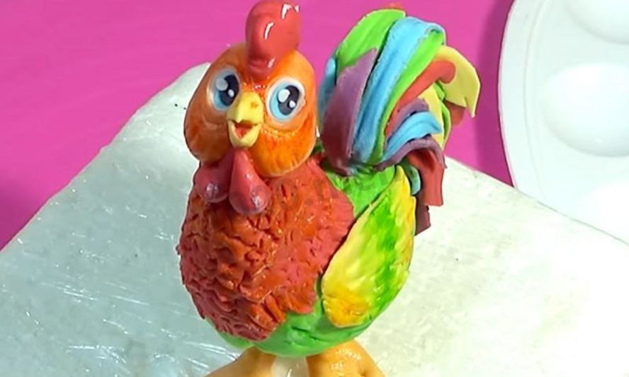 Рецепт петуха из мастики для торта