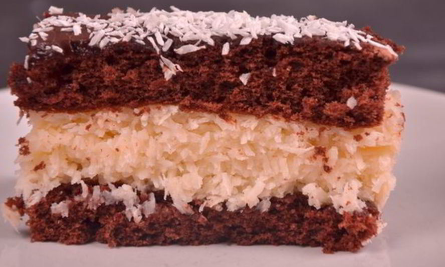 Рецепт шоколадна-кокосового торт