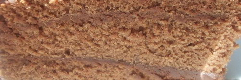 Шоколадный торт со сливками