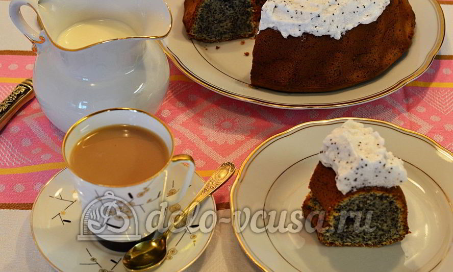 Рецепт сметанника с маком