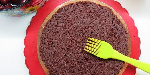 торт черный лес