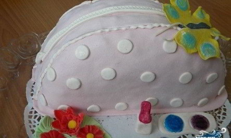 Рецепт торта косметичка