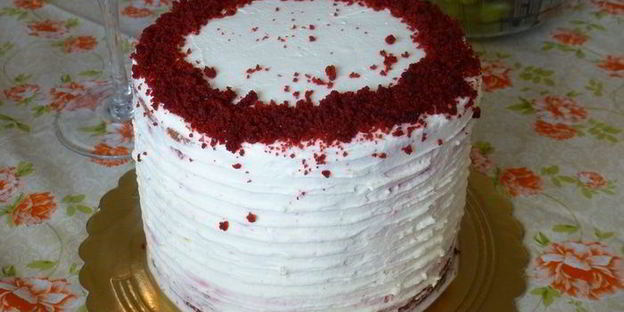 торт красный бархат