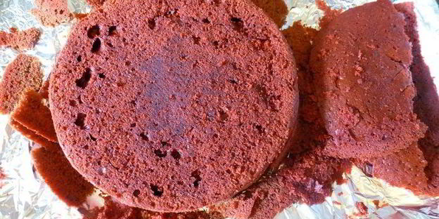 торт красный бархат