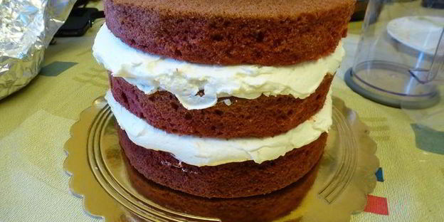 торт красный бархат