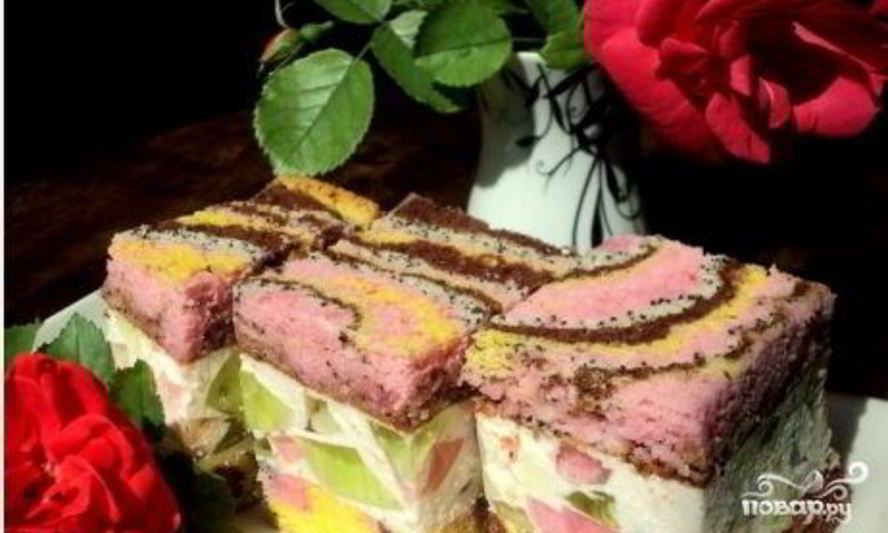 Рецепт торта квадратного