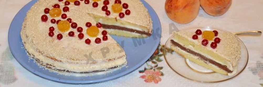 Торт Мечта жизни со сгущенкой