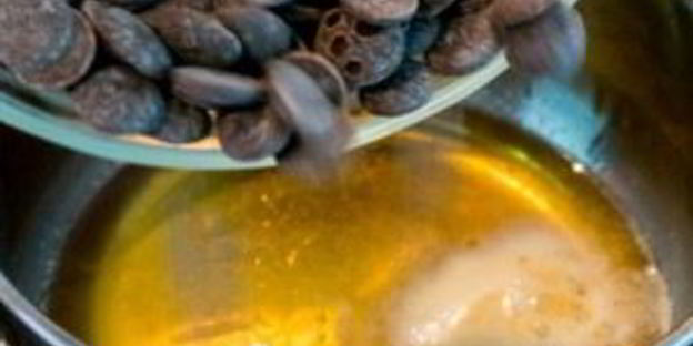 торт медово-шоколадный