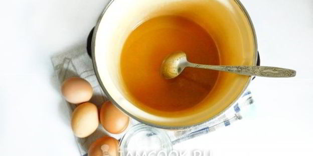 торт медовые шарики