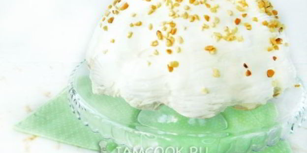 торт медовые шарики