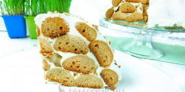 торт медовые шарики