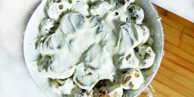 торт медовые шарики