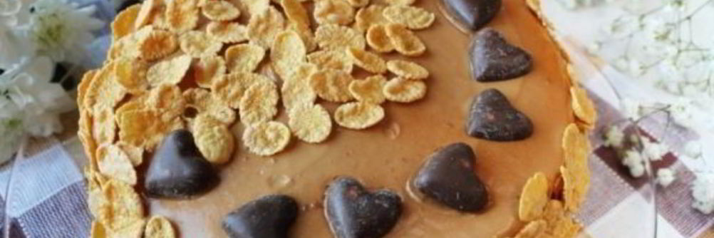 Торт Молочная девочка со сметанным кремом