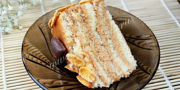 торт молочная девочка со сметанным кремом