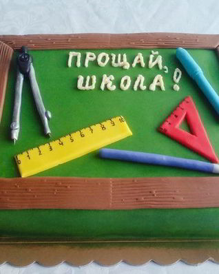 Торт на выпускной