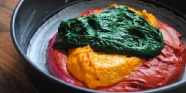 торт радуга с пищевыми красителями