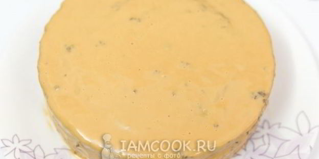 торт с вареной сгущенкой