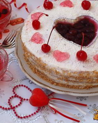 Торт Сердечный