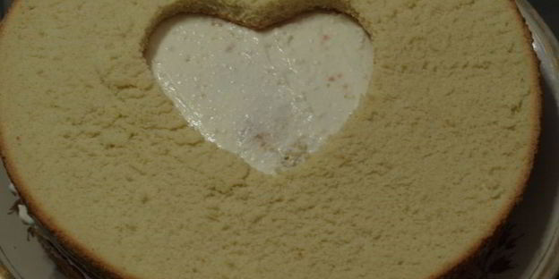 торт сердечный