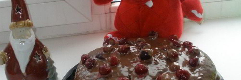 Торт Вишнево-шоколадный