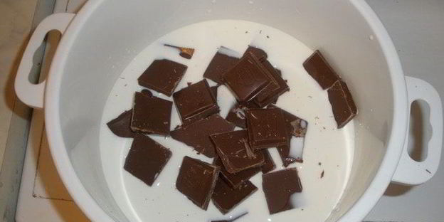 торт вишнево-шоколадный