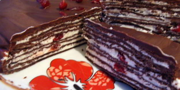 торт эксперимент из черемуховой муки