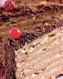 Торты на рождество