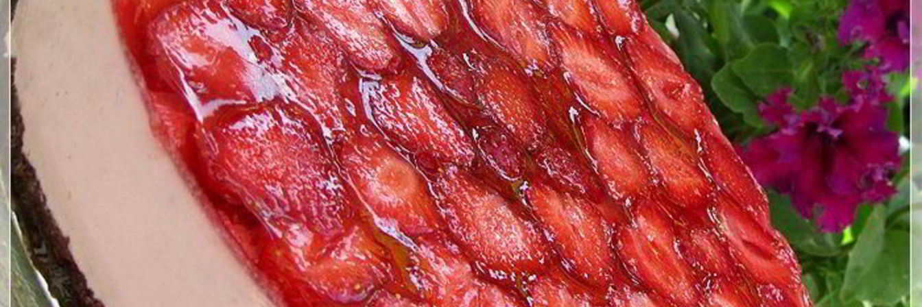 Творожный торт Клубничное счастье