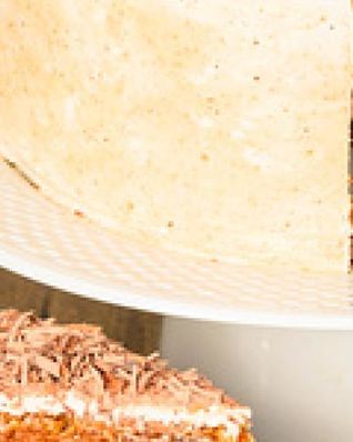 Тыквенный торт с шоколадом