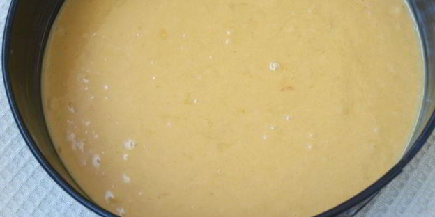 тыквенный торт с заварным кремом