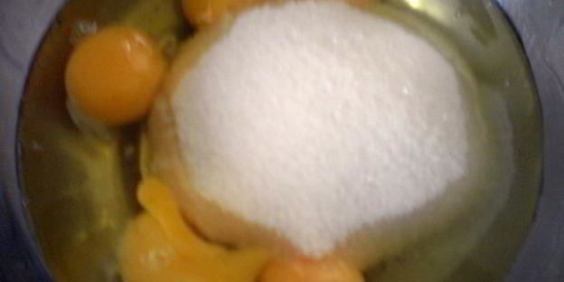 яблочный торт с карамельным баварским муссом