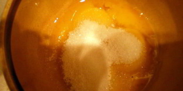 яблочный торт с карамельным баварским муссом