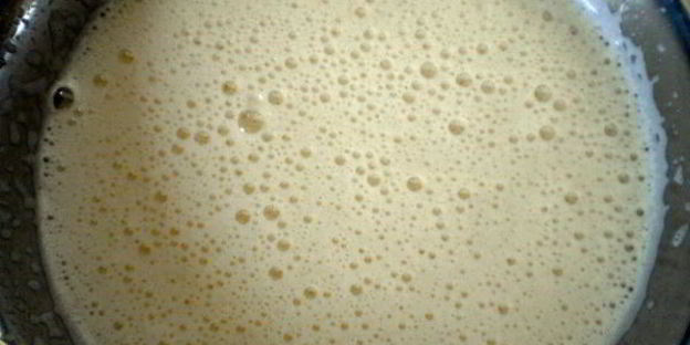 яблочный торт с карамельным баварским муссом