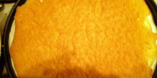 яблочный торт с карамельным баварским муссом