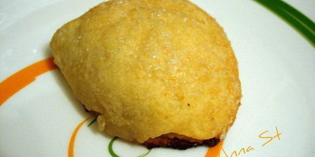 творожные слойки с яблоками