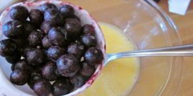 выпечка с черникой