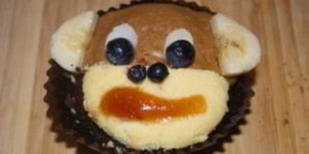выпечка в виде обезьянки