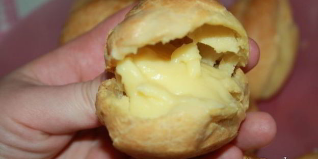 эклеры с заварным кремом