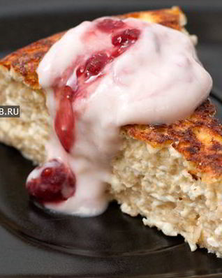 Диетическая творожная запеканка в мультиварке