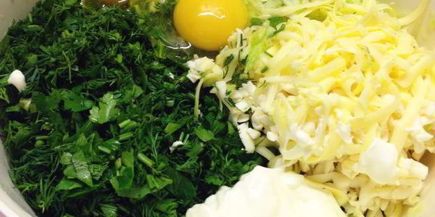 кабачковая запеканка-омлет