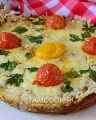 Капустная запеканка с фаршем в духовке