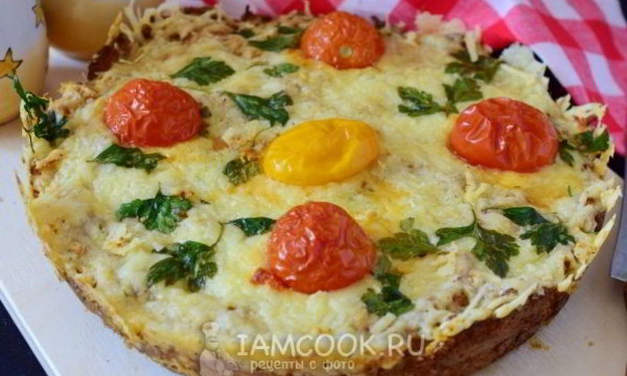 Рецепт капустной запеканки с фаршем в духовке