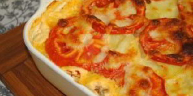 картофельная запеканка с фаршем для детей