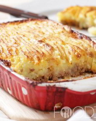 Картофельная запеканка с фаршем