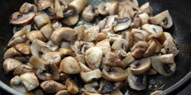 картофельная запеканка с грибами